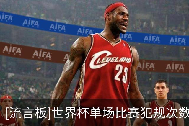 [流言板]世界杯单场比赛犯规次数最多的球员：帕夫洛维奇两度上榜